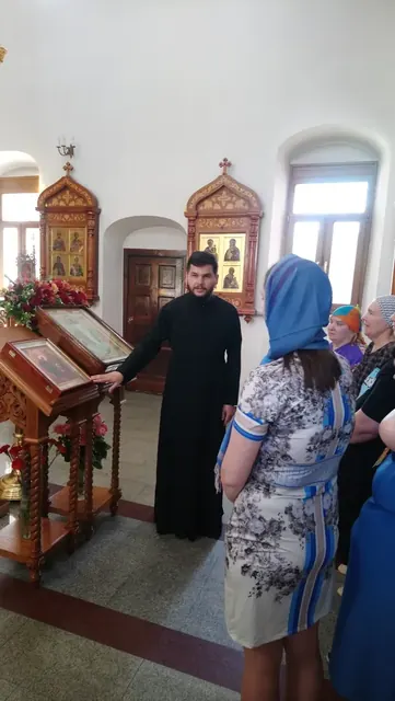 Экскурсия по храму для подопечных дома «Филимонки» - фото 4