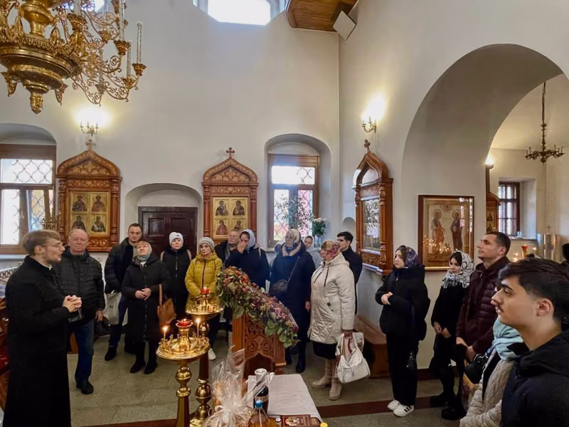 Совет молодежи центра Молдовы посетил храм