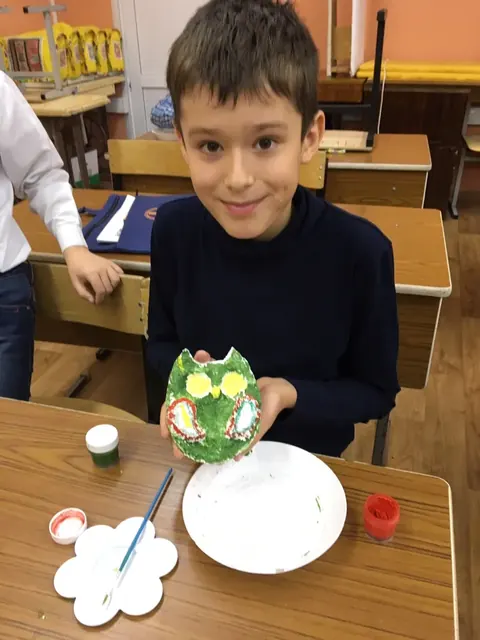 Мастер-класс по поделкам из папье-маше в детской группе - фото 4