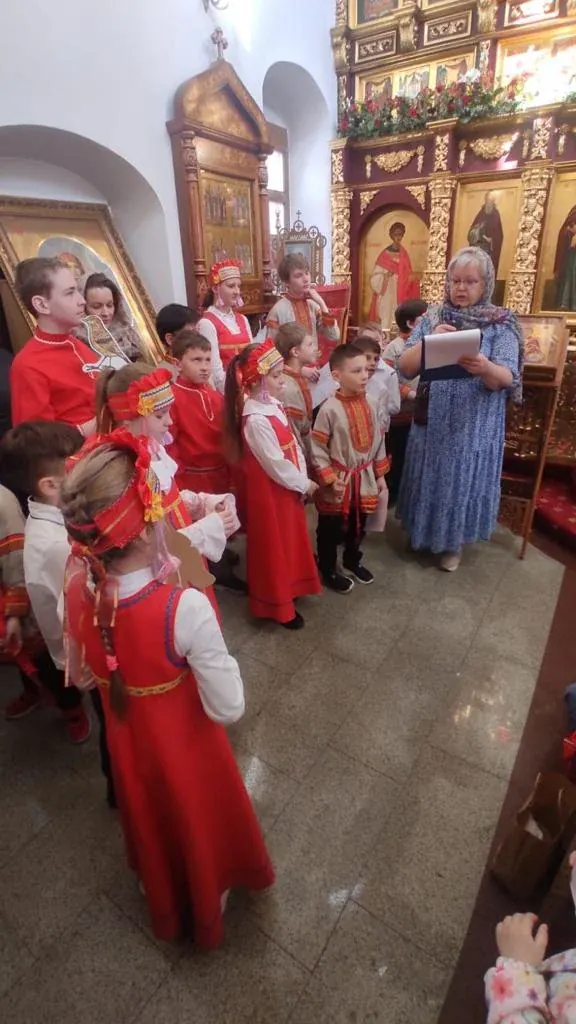 В Воскресной школе прошел Пасхальный праздник