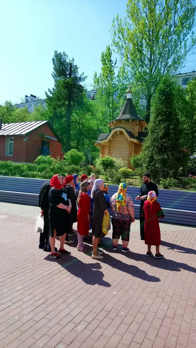 Экскурсия по храму для подопечных дома «Филимонки»