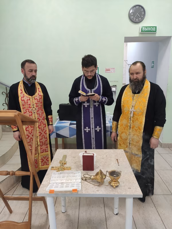 Таинство Соборования в пансионате «Тепло и уют» - фото 3