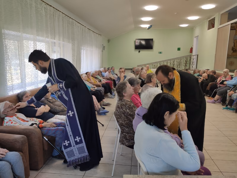 Таинство Соборования в пансионате «Тепло и уют»