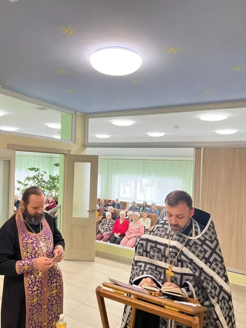 Таинство Соборования в пансионате «Тепло и уют» - фото 4