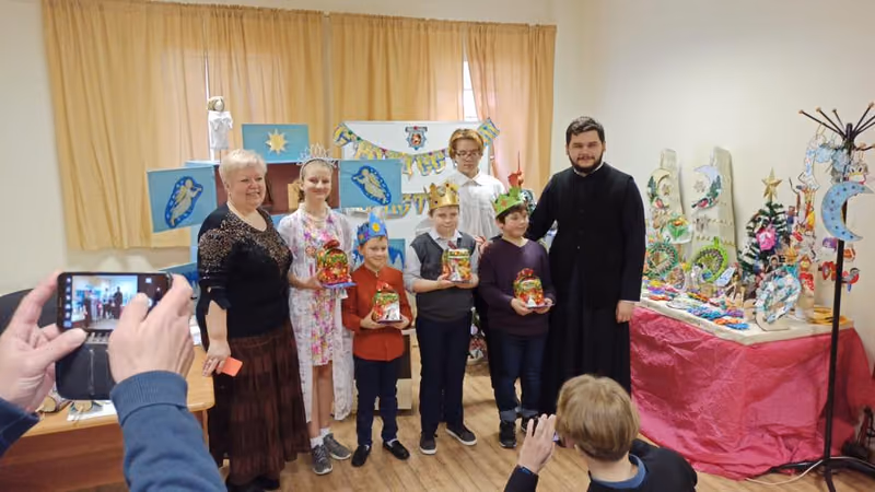 В Воскресной школе состоялся Рождественский праздник - фото 12