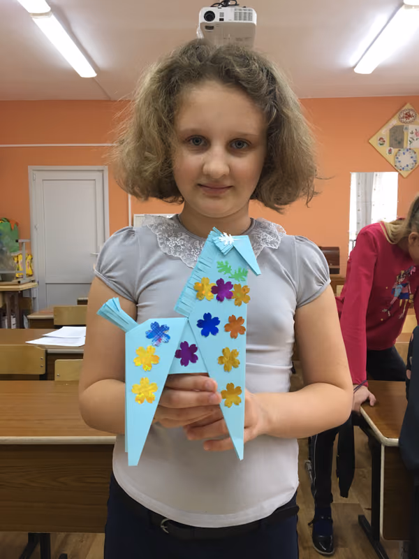 Мастер-класс по изготовлению поделки «Конь в яблоках»