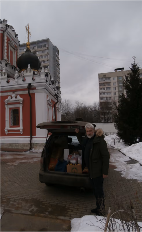 Гуманитарная помощь Ново-Голутвину монастырю г. Коломна - фото 2
