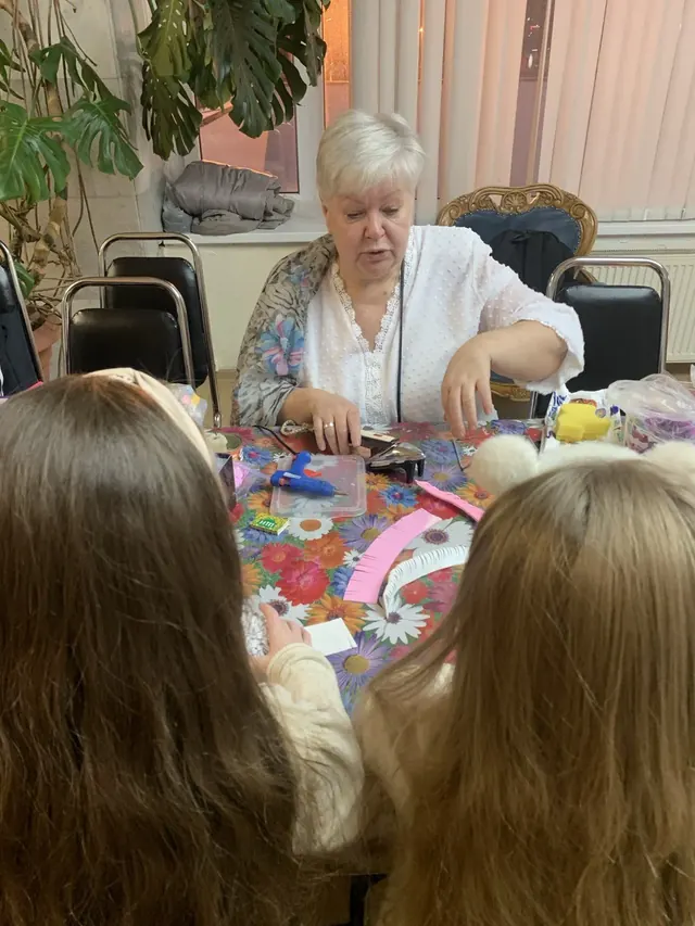 Л.И. Завизион на мероприятии в ДК «Меридиан»
