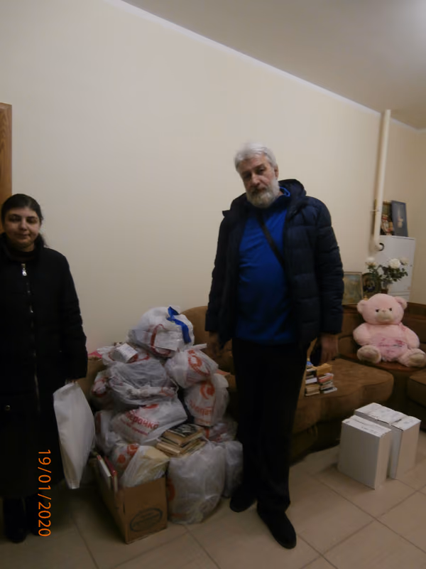 Гуманитарная помощь Казанскому монастырю г. Данилов