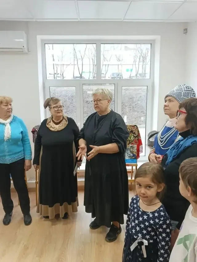Л.И. Завизион на празднике, приуроченном к Дню Победы