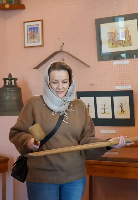 Учащиеся школы посетили Центр колокольного звона - фото 15