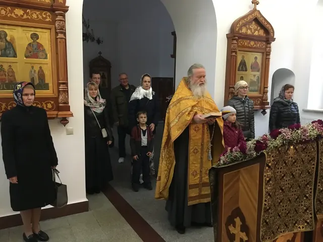 Отслужен молебен на начало учения в Воскресной школе