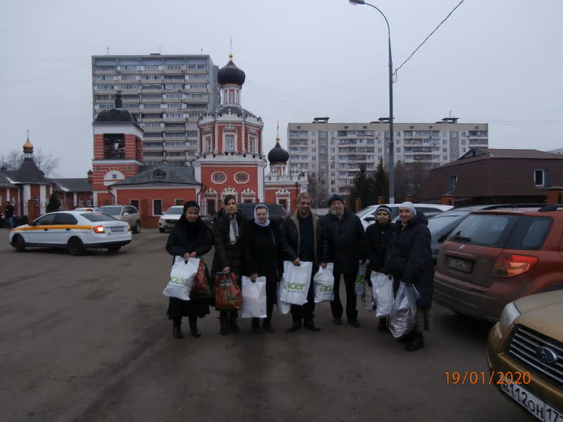 Рождество и Крещение: поздравление детей ЦССВ «Юнона»