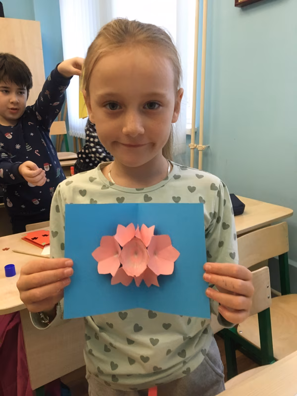 Мастер-класс Л.И. Завизион по созданию 3D-открытки - фото 2