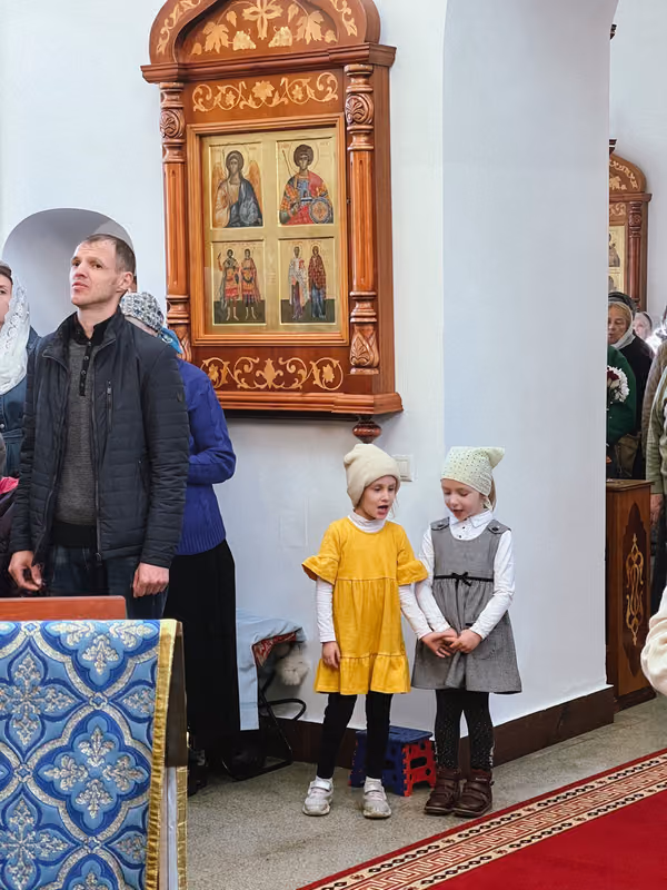 Покров Пресвятой Богородицы: Литургия митрополита Владимира - фото 4