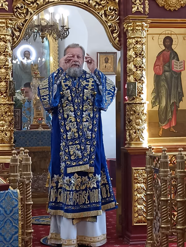 Покров Пресвятой Богородицы: Литургия митрополита Владимира - фото 11