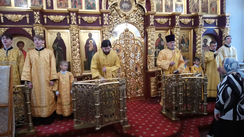 В неделю 19-ю по Пятидесятнице совершено Богослужение - фото 17