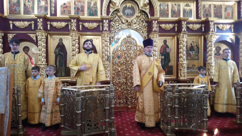 В неделю 20-ю по Пятидесятнице совершено Богослужение