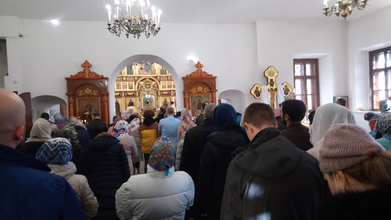 В неделю 20-ю по Пятидесятнице совершено Богослужение - фото 11