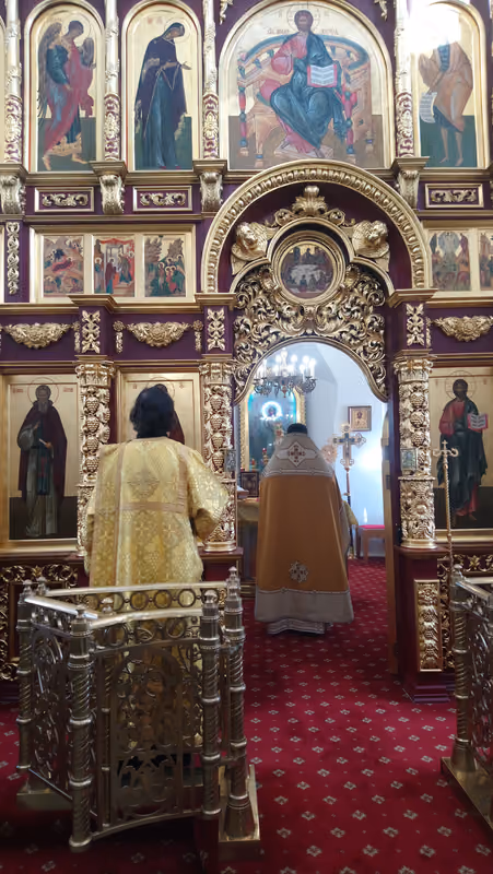 В неделю 20-ю по Пятидесятнице совершено Богослужение - фото 13