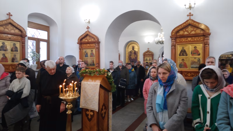 В неделю 20-ю по Пятидесятнице совершено Богослужение - фото 15