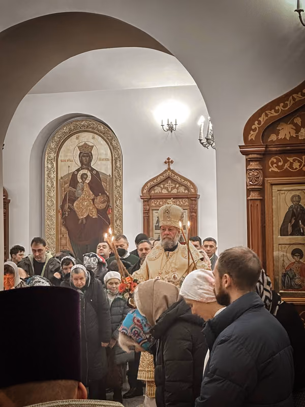 Неделя святых праотец: Литургия митрополита Владимира - фото 5