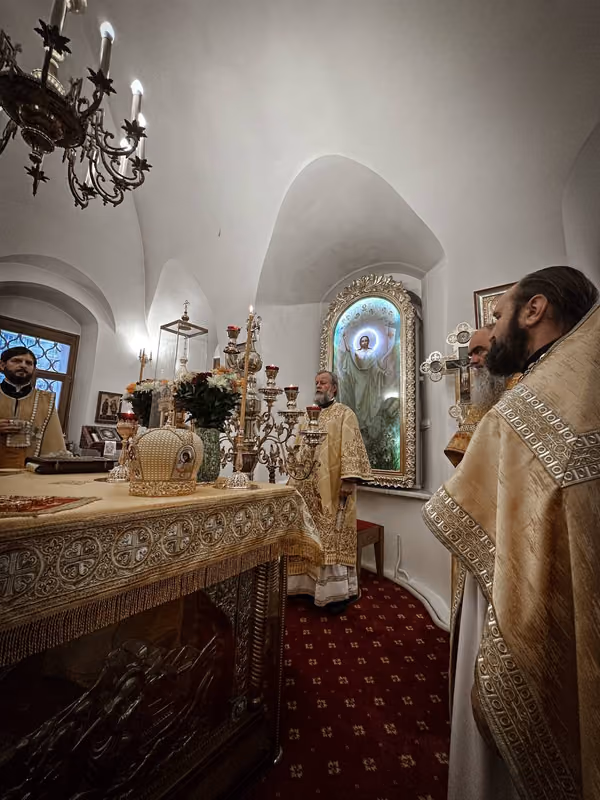 Неделя святых праотец: Литургия митрополита Владимира - фото 8
