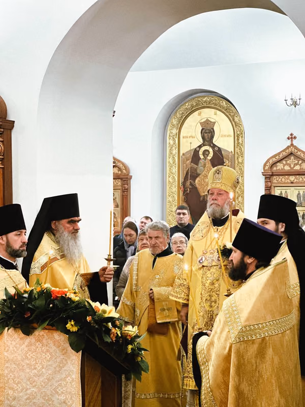 Неделя святых праотец: Литургия митрополита Владимира - фото 9