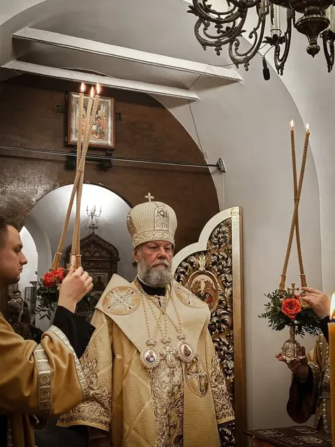 Неделя святых праотец: Литургия митрополита Владимира - фото 12