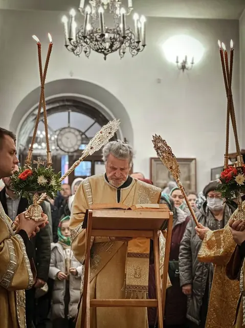 Неделя святых праотец: Литургия митрополита Владимира - фото 14