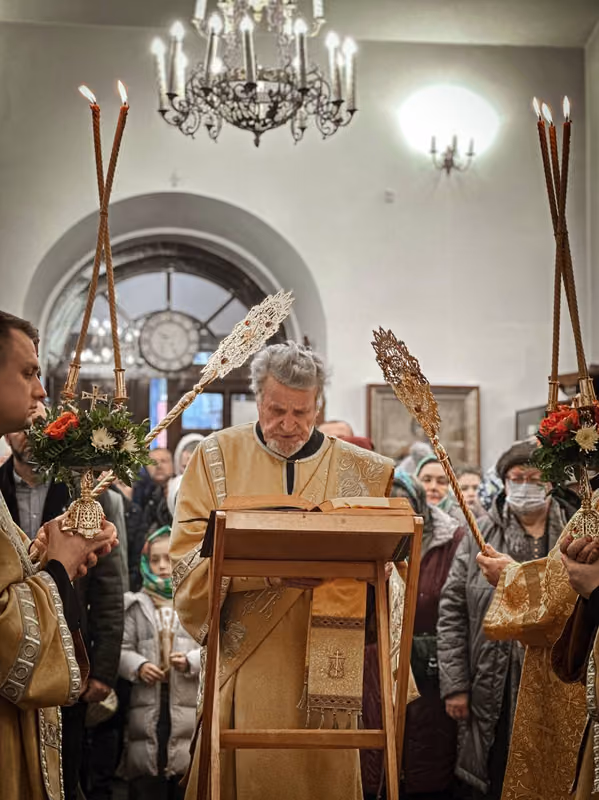 Неделя святых праотец: Литургия митрополита Владимира - фото 14