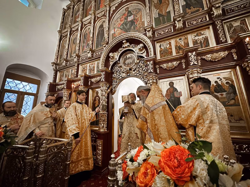 Неделя святых праотец: Литургия митрополита Владимира - фото 15