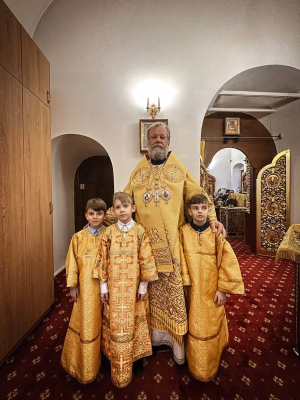 Неделя святых праотец: Литургия митрополита Владимира - фото 17
