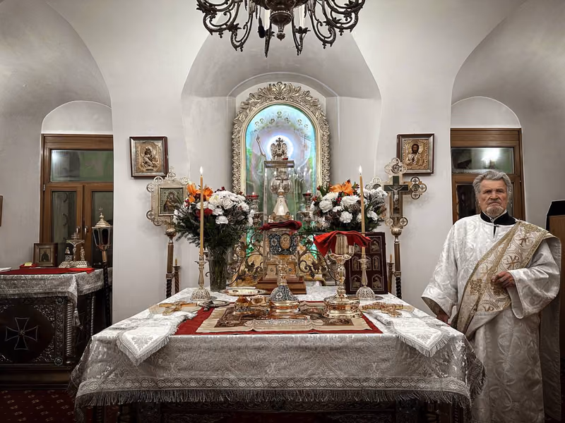 В праздник Рождества Христова совершено Богослужение - фото 19