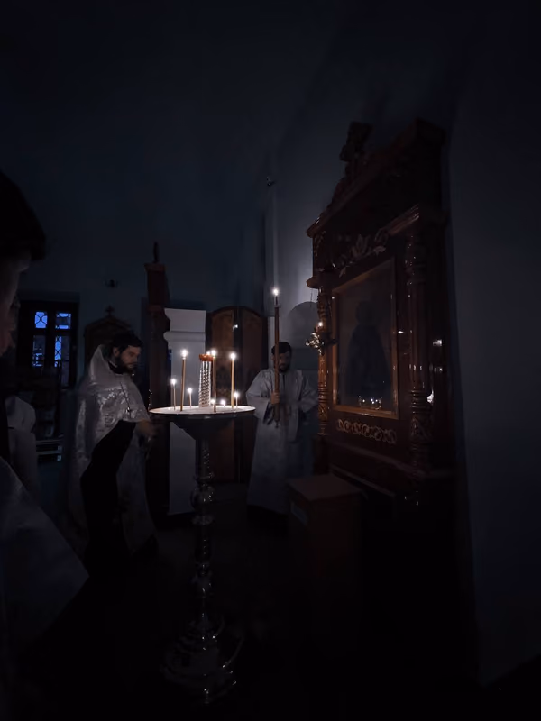 В Крещенский сочельник совершено Богослужение - фото 2