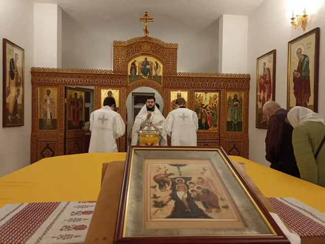 В праздник Крещения Господня совершено Богослужение