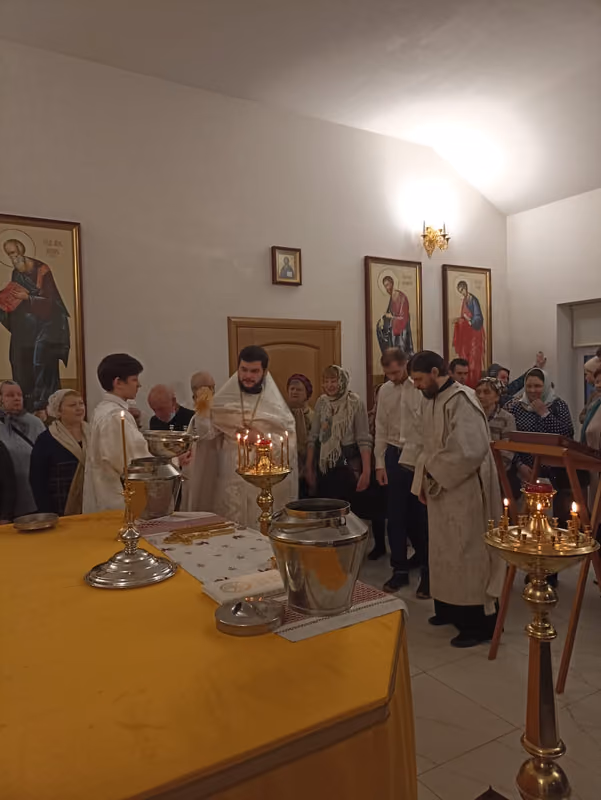 В праздник Крещения Господня совершено Богослужение - фото 9