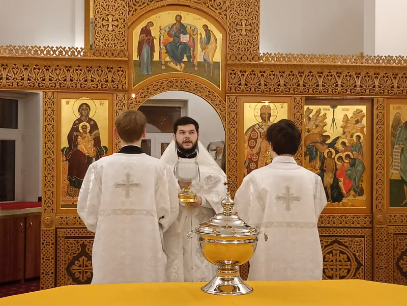 В праздник Крещения Господня совершено Богослужение - фото 10