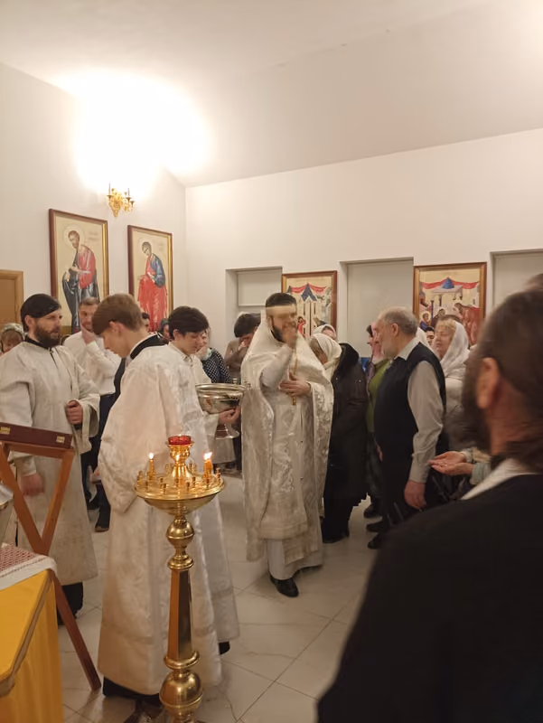 В праздник Крещения Господня совершено Богослужение - фото 11