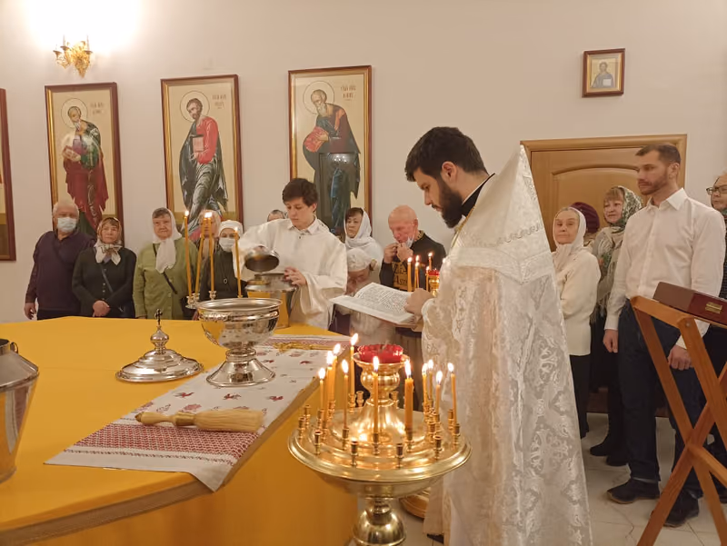 В праздник Крещения Господня совершено Богослужение - фото 15