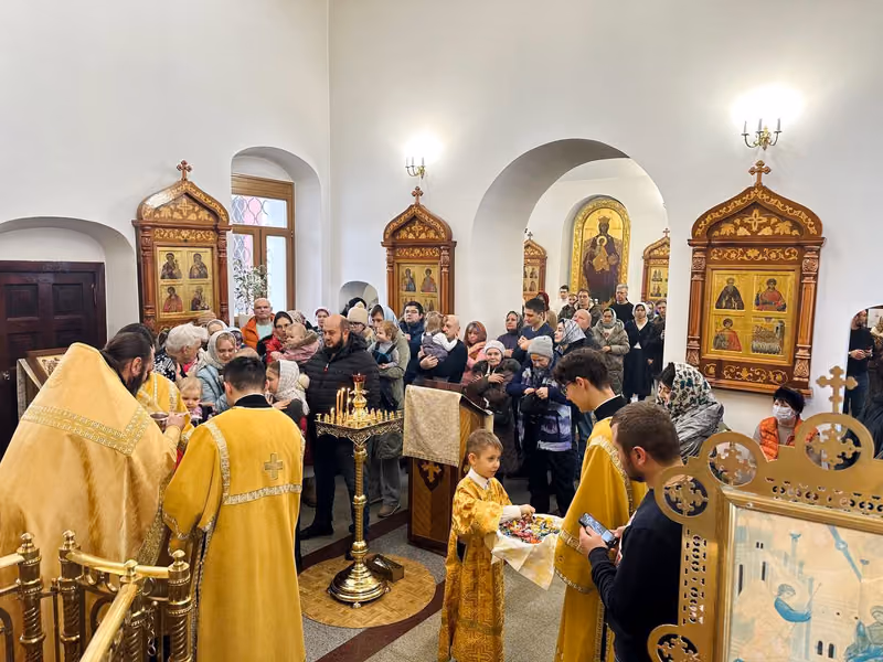 В неделю 33-ю по Пятидесятнице совершено Богослужение