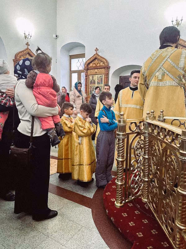 В неделю о мытаре и фарисее совершено Богослужение
