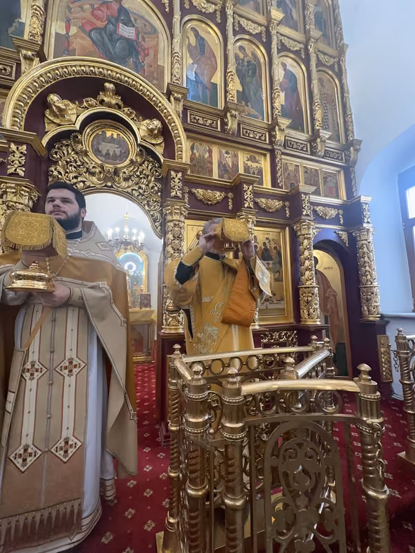 В неделю о блудном сыне совершено Богослужение