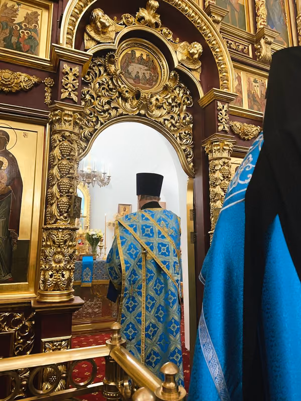 В праздник Сретения Господня совершено Богослужение - фото 11