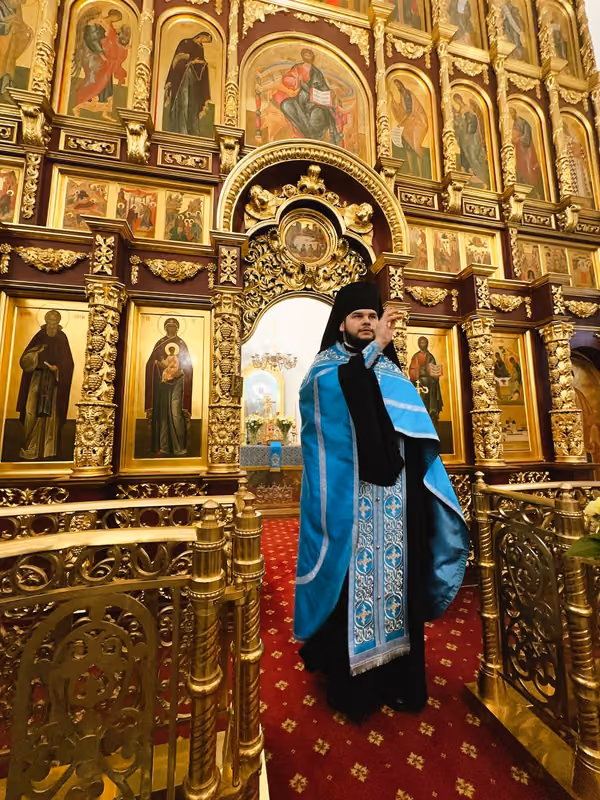 В праздник Сретения Господня совершено Богослужение - фото 12
