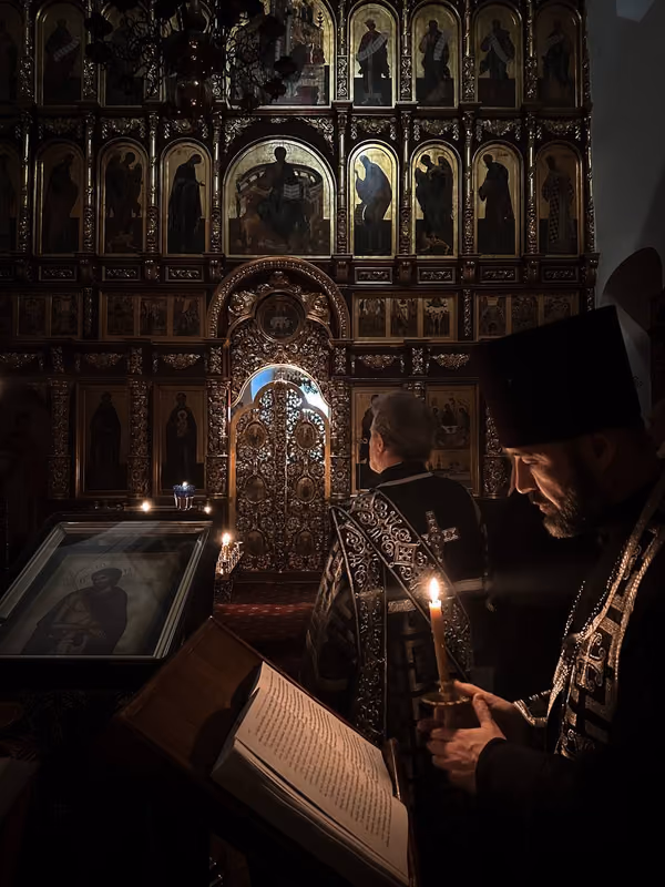 Утреня с Великим покаянным каноном Андрея Критского