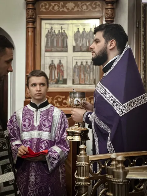 В неделю 5-ю Великого поста совершено Богослужение - фото 12