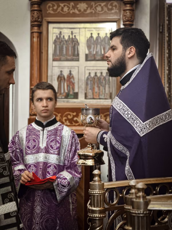 В неделю 5-ю Великого поста совершено Богослужение - фото 12