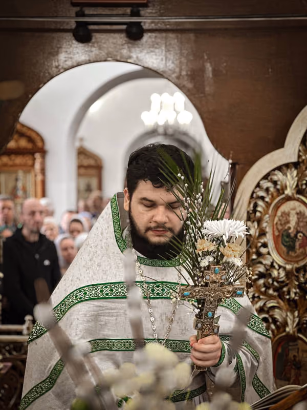 Праздник Входа Господня в Иерусалим: Богослужение - фото 12