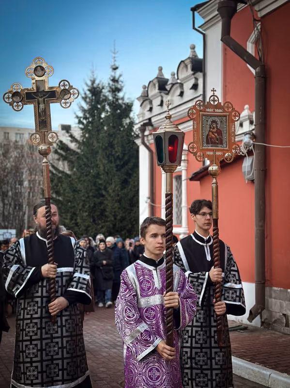 Утреня с чином погребения Плащаницы Спасителя - фото 5